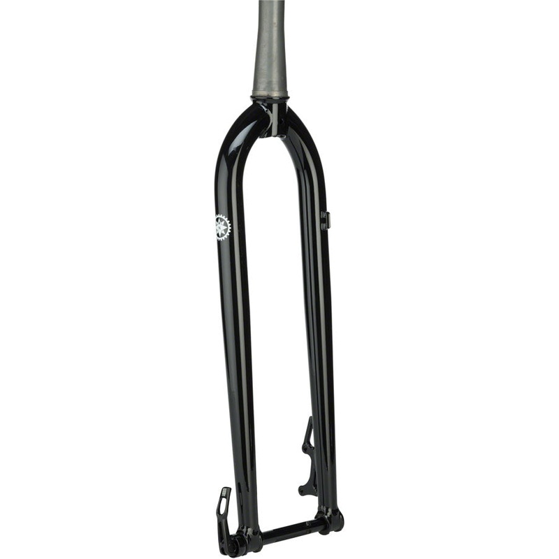 Salsa CroMoto Grande Fork – 29″ 15x100mm Thru-Axle 1-1/8″ Tapered Steerer Chromoly BLK *Damaged Packaging