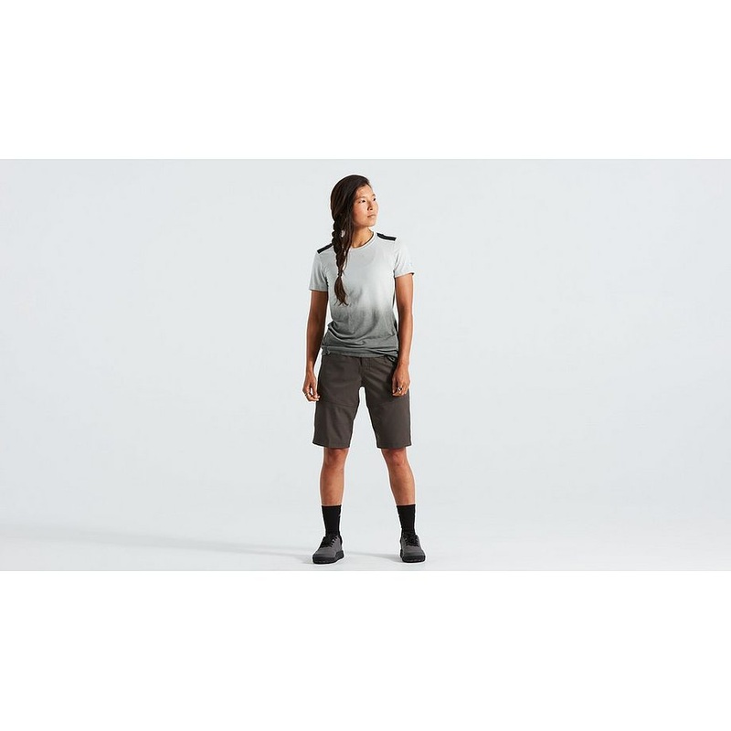 2022 SPECIALIZED TRAIL WOMEN SHORT W/LINER – Charcoal, SMALL