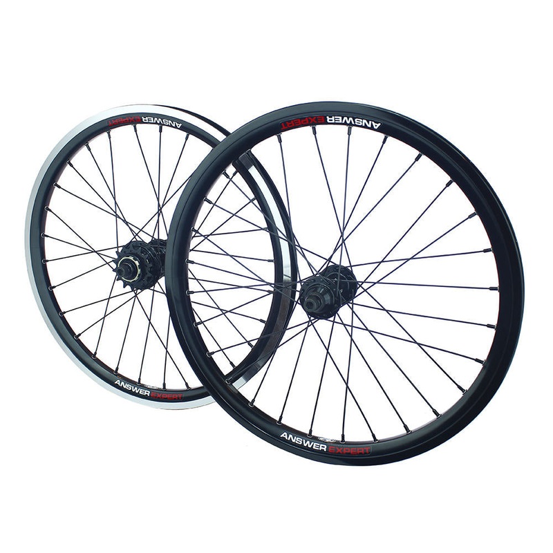 Answer Holeshot Expert Plus Cruiser BMX Race Wheelset-28H-24×1.50″