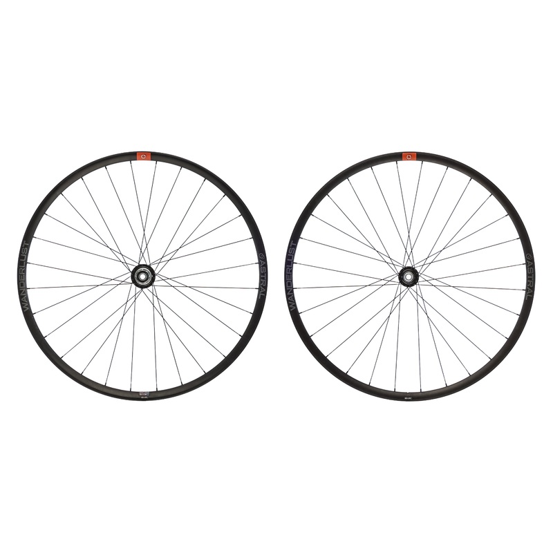 Astral Wanderlust w/ White Industry Hubs Aluminum Tubeless 700c Wheelset
