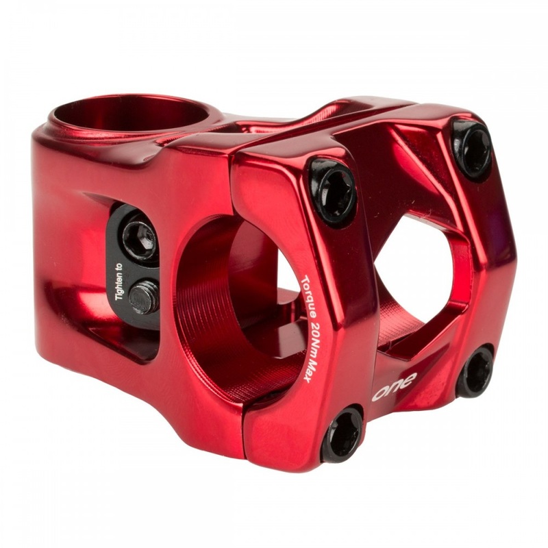 Box One Center Clamp 31.8mm Stem – Red