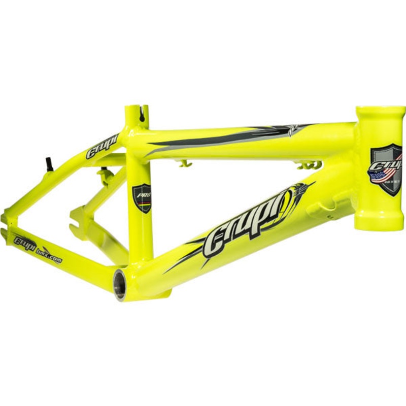 Crupi 2015 BMX Race Frame-Neon Yellow