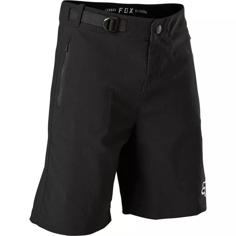 Fox Racing Ranger MTB Short – With Liner – Youth – Black