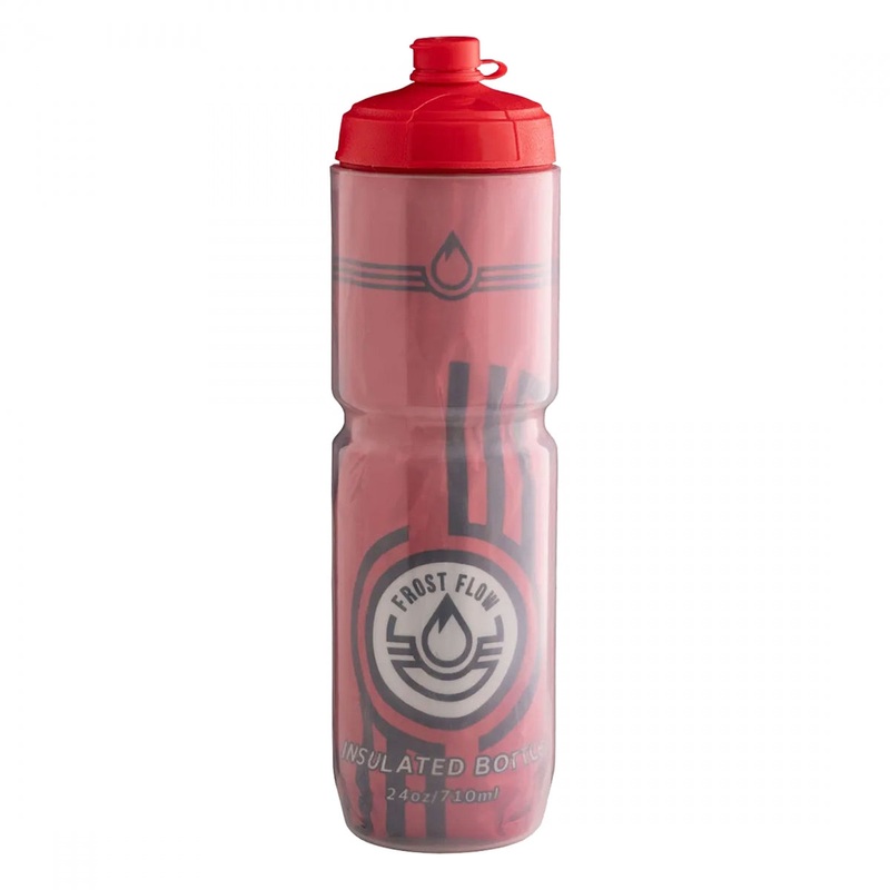 Frostflow Insulated Bottle Insulated 24oz Zoom Zebra Red