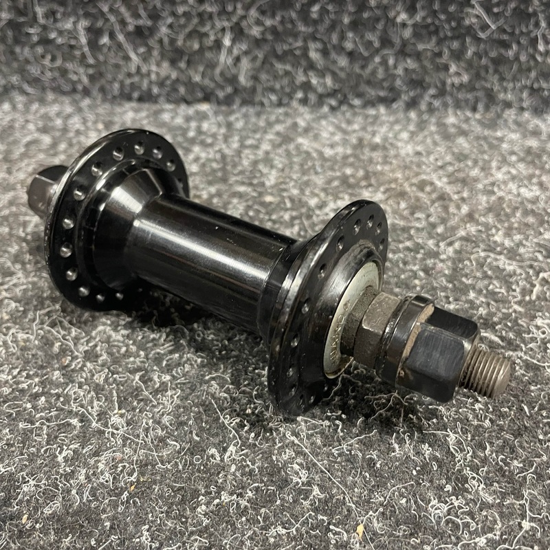Haro Male Front Hub Unsealed Black
