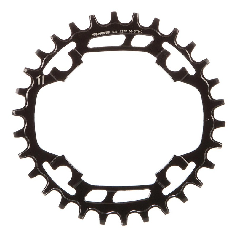 SRAM X-Sync 1×9-11sp 94BCD 3.5mm Steel 30t Black