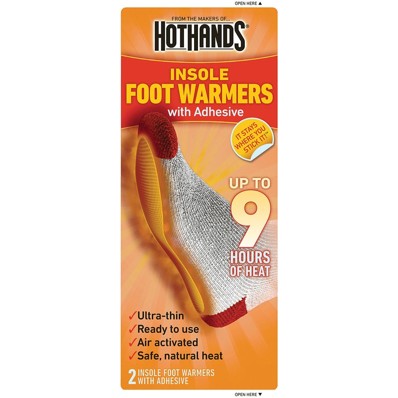 Stay Warm with Hot Hands Toasti-Toes Hand & Foot Warmer Packs  Long-Lasting Adhesive Insulated Warmers for Cold Weather Comfort
