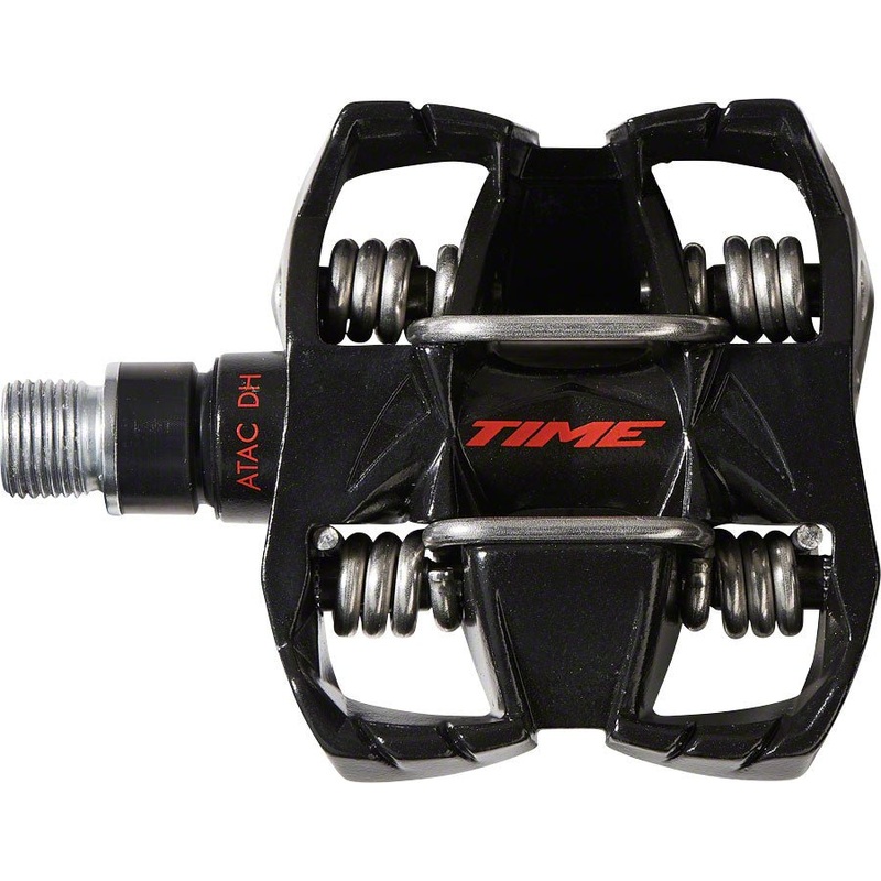 Time ATAC DH 4 Pedals – Clipless – Black/Red