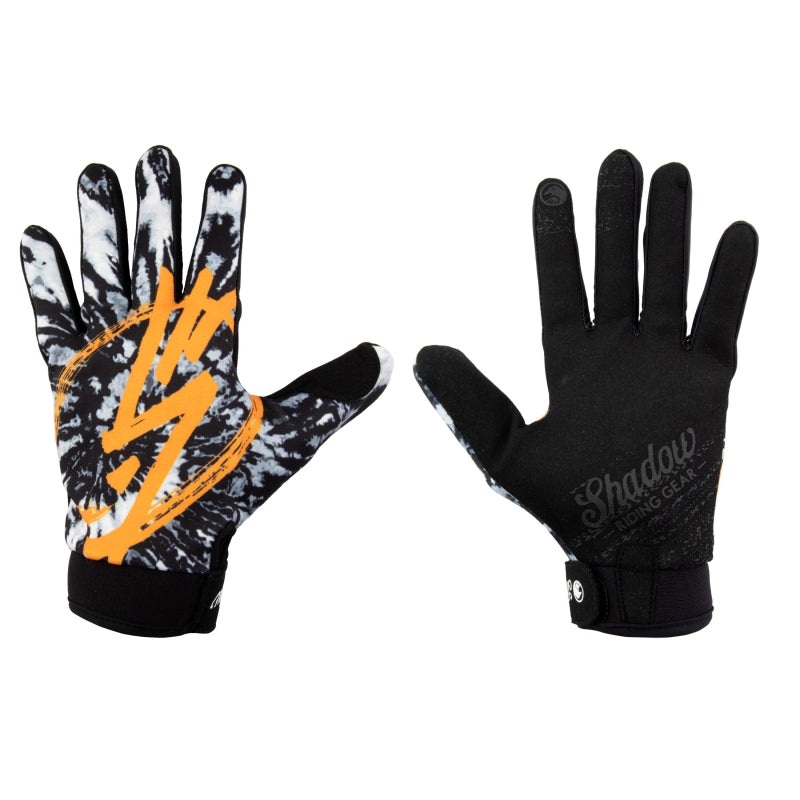 Conspire Gloves – Tangerine Tye Die Full Finger Medium