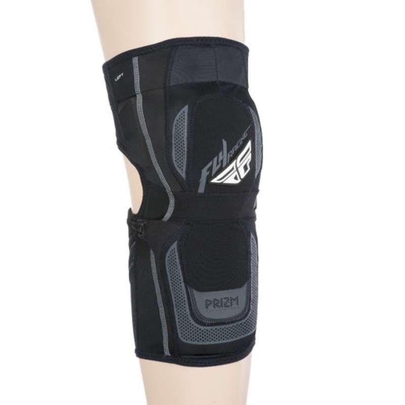 Fly Racing Prizm Knee Guard-Black
