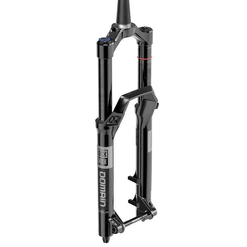 RockShox Domain Gold Isolator RC3 Suspension Fork – 27.5″ 170 mm 15 x 110 mm 44 mm Offset Gloss BLK C1