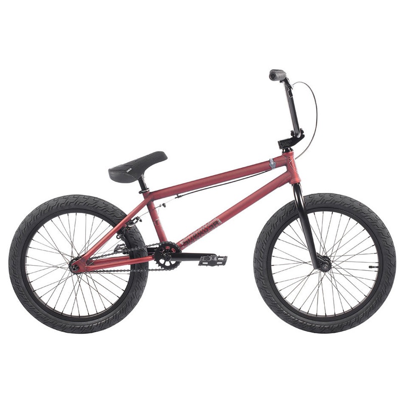 Subrosa Tiro XL 21″TT BMX Freestyle Bike-Matte Trans Red