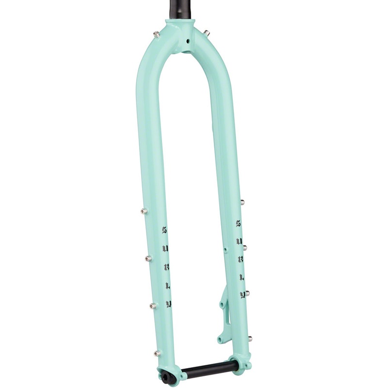 Surly Dinner Fork – 29″ 15x110mm Thru-Axle 1-1/8″ Straight Steerer 485mm Axle To Crown Steel Blue Oyster Coat
