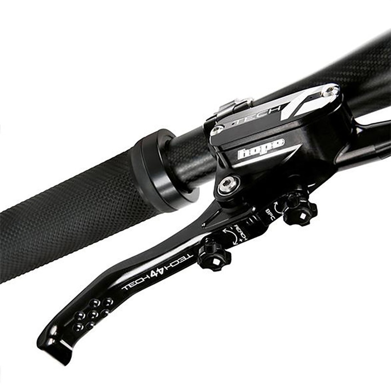 Tech 4 E4 Disc Brake and Lever Set – Rear Hydraulic Post Mount Black