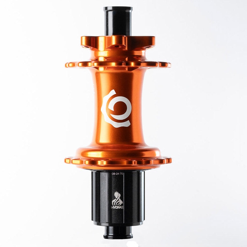 Industry Nine Hydra 2 Classic Rear Hub – 12 x 148mm 6-Bolt Micro Spline Orange 28H