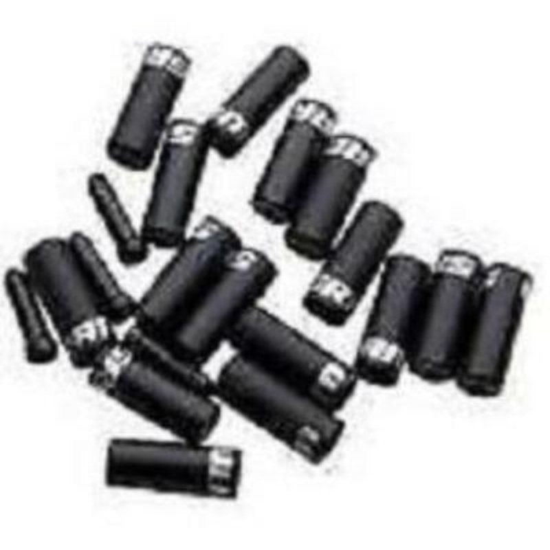 SRAM Aloy Ferrules Cable Ends Shift / Brake Housing Casing  Tips Kit Black 20 Pc