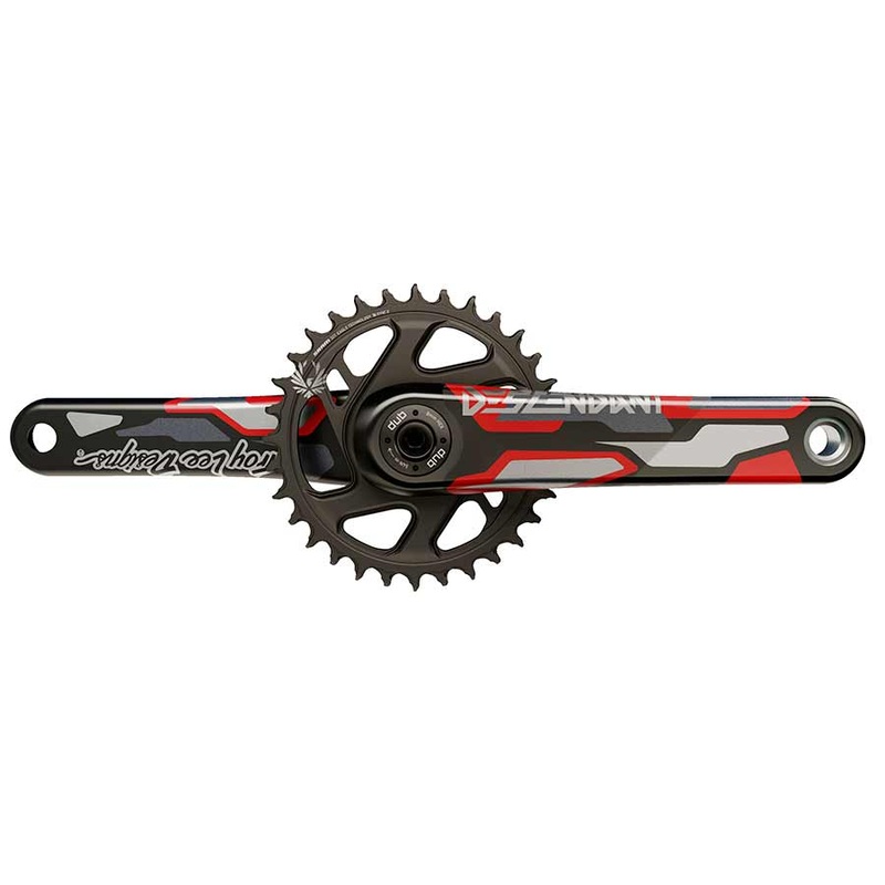 TruVativ Descendant Troy Lee Designs CoLab Carbon Crankset 165mm 12-Spd |32t