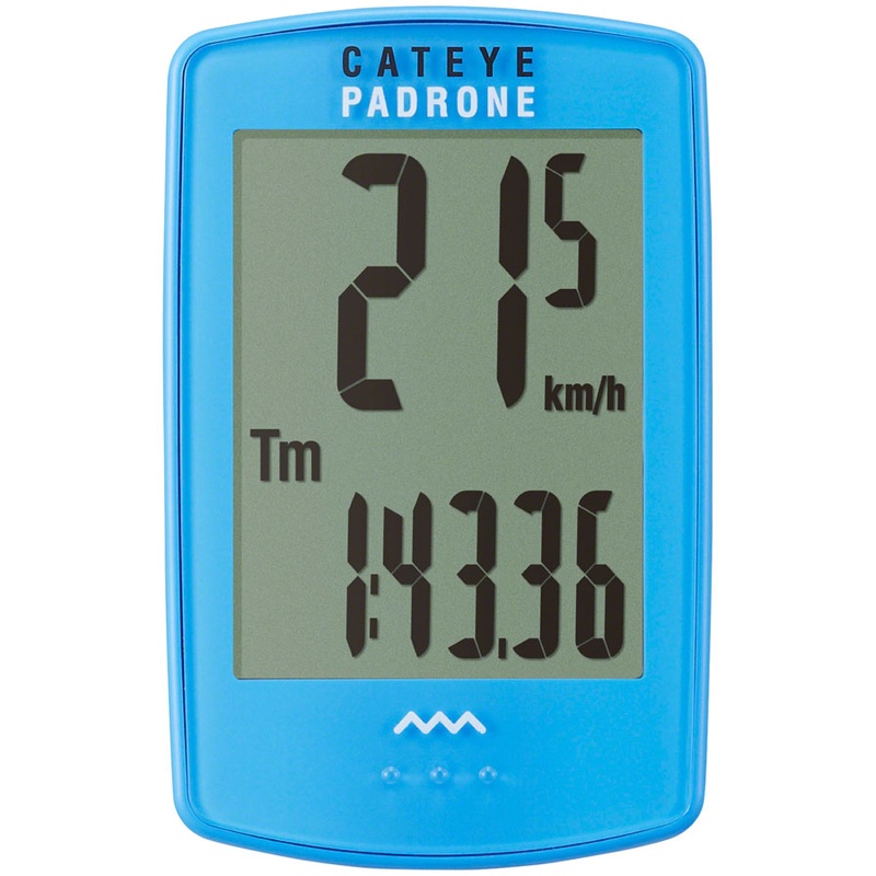 CatEye Padrone Bike Computer – Wireless Blue
