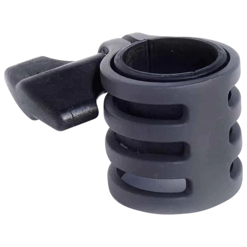 Feedback Sports Tall Collar Clamp Assembly w/ Z-Knob, Gray