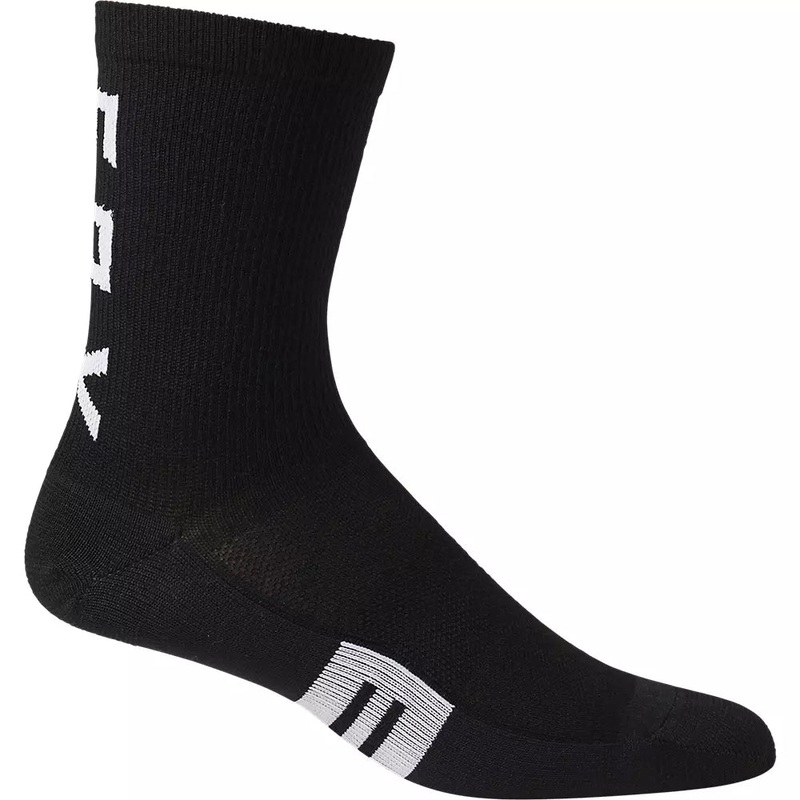 Fox Racing 6″ Flexair Merino Sock – Black
