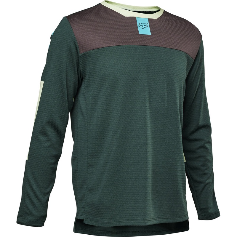 Fox Racing Defend Long Sleeve MTB Jersey – Youth – Emerald