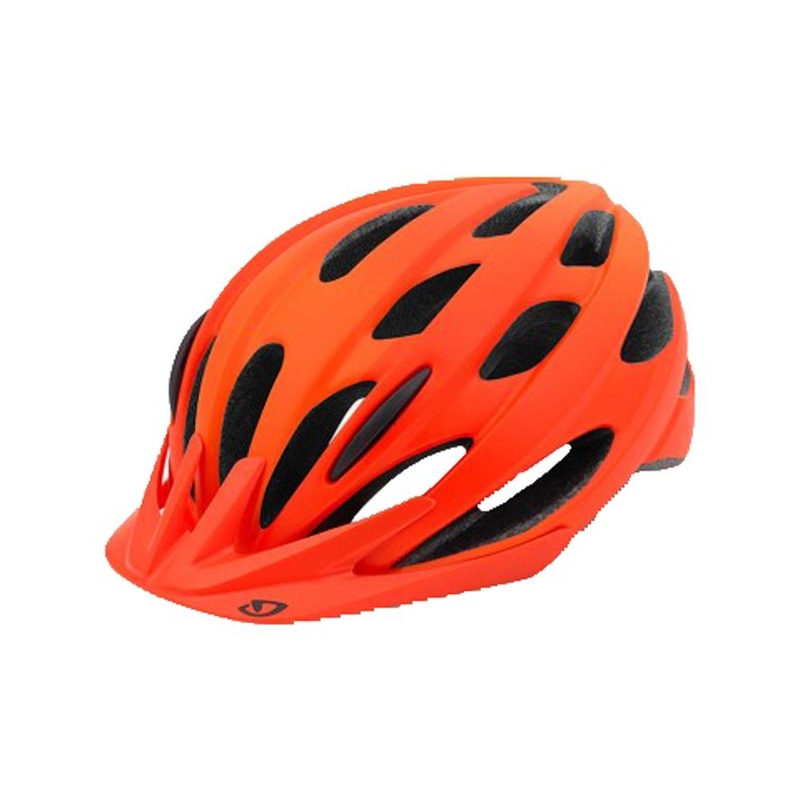 Giro Revel MTB Helmet – Matt Vermillion-Flame Fade