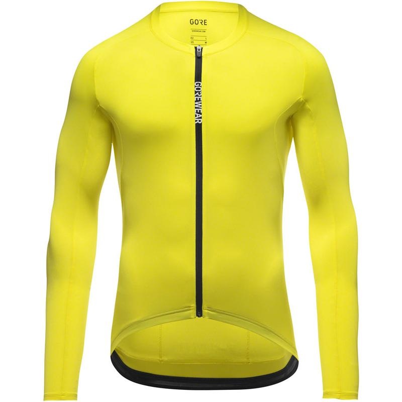Gorewear Spinshift Long Sleeve Jersey – Neon Yellow Men’s Large