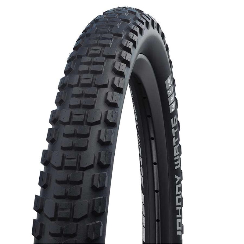 Schwalbe Johnny Watts Tire – 27.5 x 2.8 Clincher Folding Black Performance RaceGuard Addix Double Defense