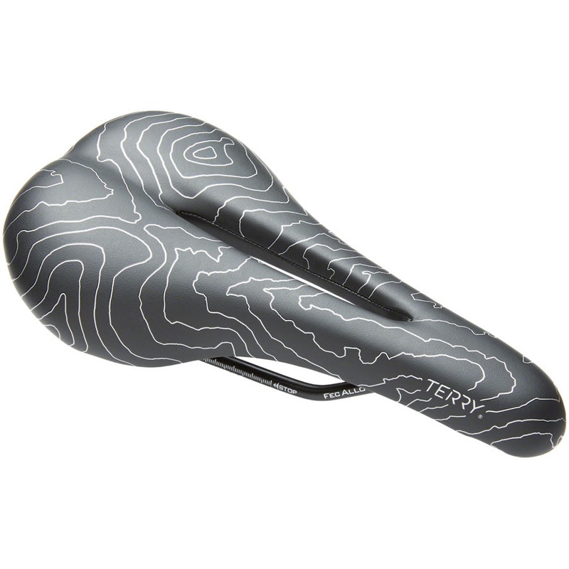 Terry Topo Saddle – Chromoly, Black, Women’s