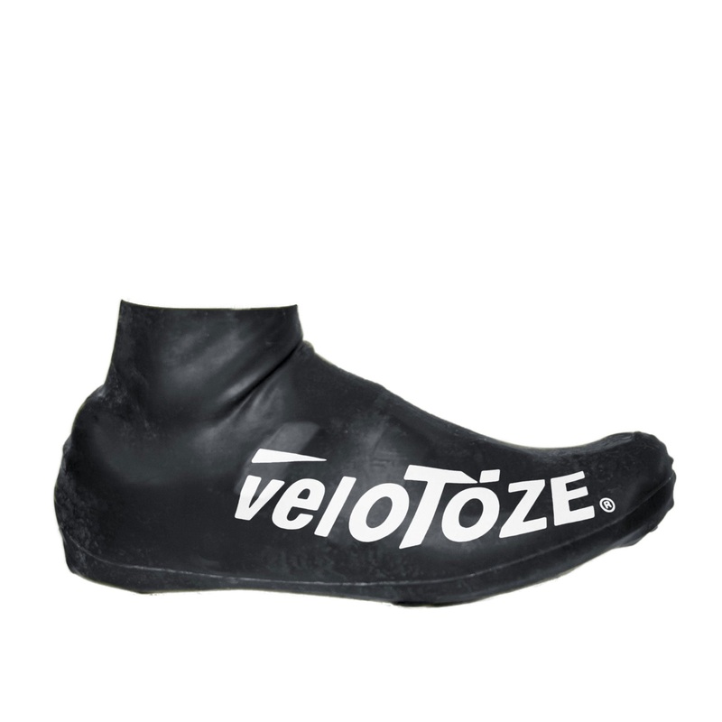 VeloToze 2.0 Windproof Waterproof Cyclist Shoe Covers, Lightweight Latex, Aerodynamic Fit, for Road & MTB, Multiple Sizes & Colors