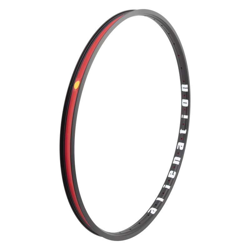 26″ (559mm) Alienation Malice G69 TSC 2.0 Rear Double Wall BMX Rim  – 36h – Black