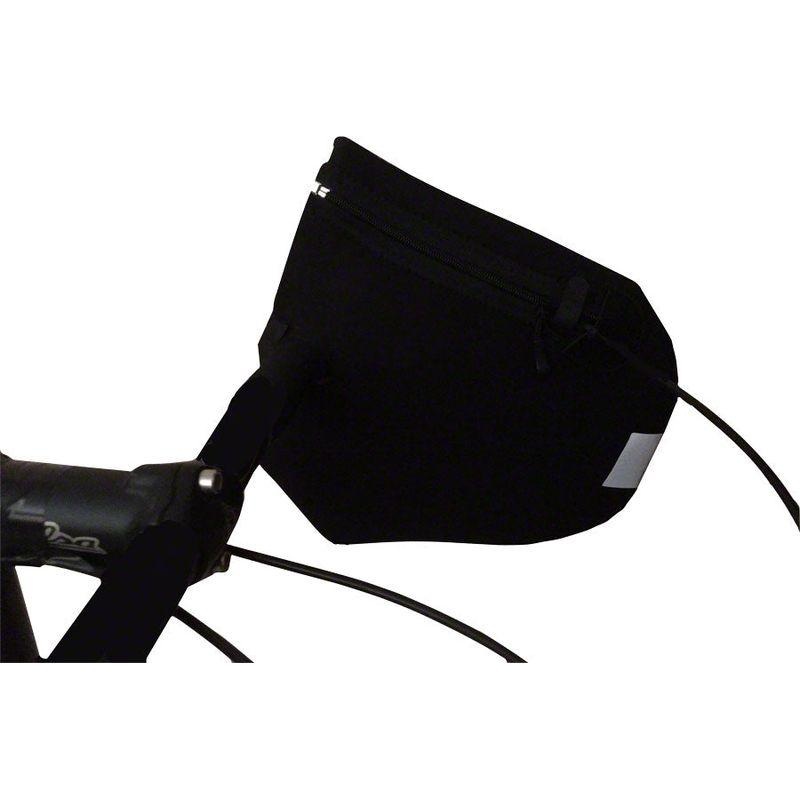 Bar Mitts Dual Position Road Pogie Handlebar Mittens: Externally Routed Shimano One Size Black