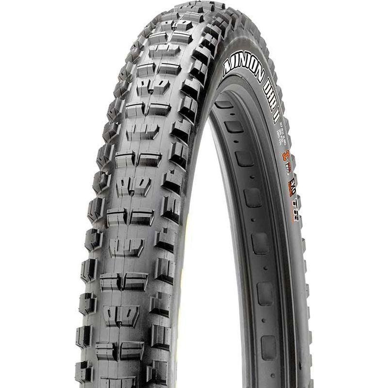 Maxxis Minion DHR II Tire – 27.5 x 2.4 Tubeless Folding Black 3C MaxxGrip DH Wide Trail