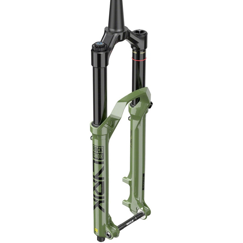 RockShox Lyrik Ultimate Charger 3 RC2 Suspension Fork – 27.5″ 150 mm 15 x 110 mm 37 mm Offset Green D1