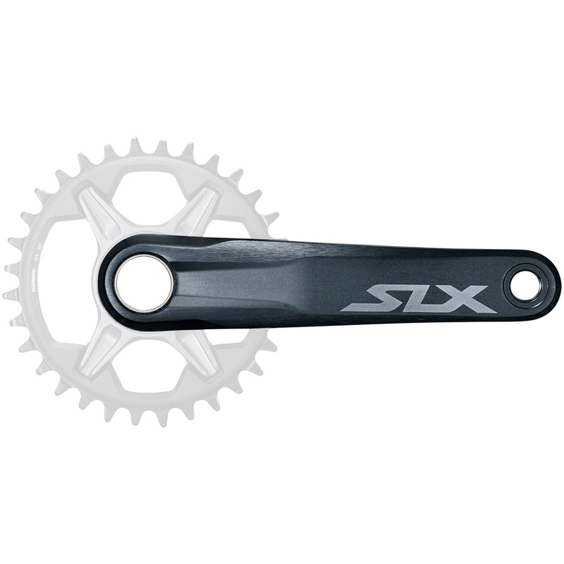Shimano SLX FC-M7100-1 Crankset – 175mm 12-Speed 1x Direct Mount Hollowtech II Spindle Interface BLK