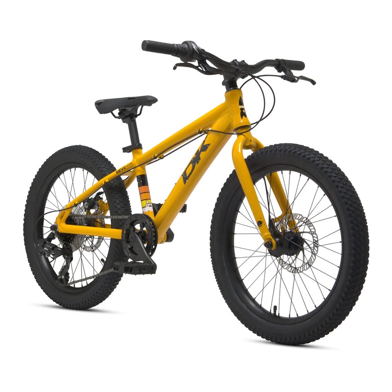 DK Rover 20″ Youth MTB Bike – Yellow