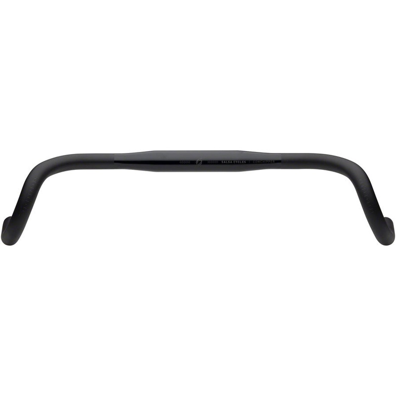 Salsa Cowchipper Deluxe Drop Handlebar – Aluminum 31.8mm 46cm Black