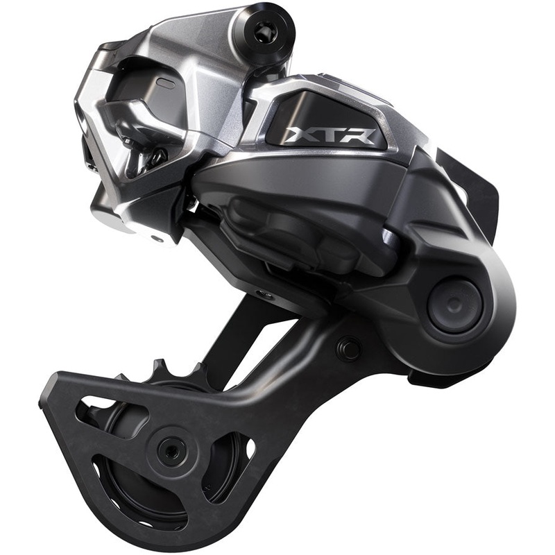 Shimano XTR RD-M9250-GS Di2 Wireless Rear Derailleur – 12-Speed Medium Cage Shadow ES BLK/Gray