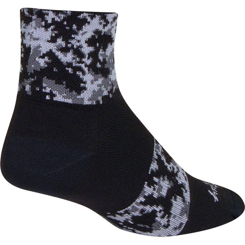 SockGuy Classic Dark Side Socks – 3 Small/Medium