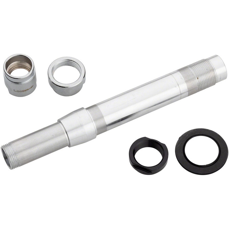 SRAM Complete Rear Axle Assembly Kit with Axle, Threaded Lock Nuts, and End Caps: 148 Boost 746 Hub, Shimano Driver Body