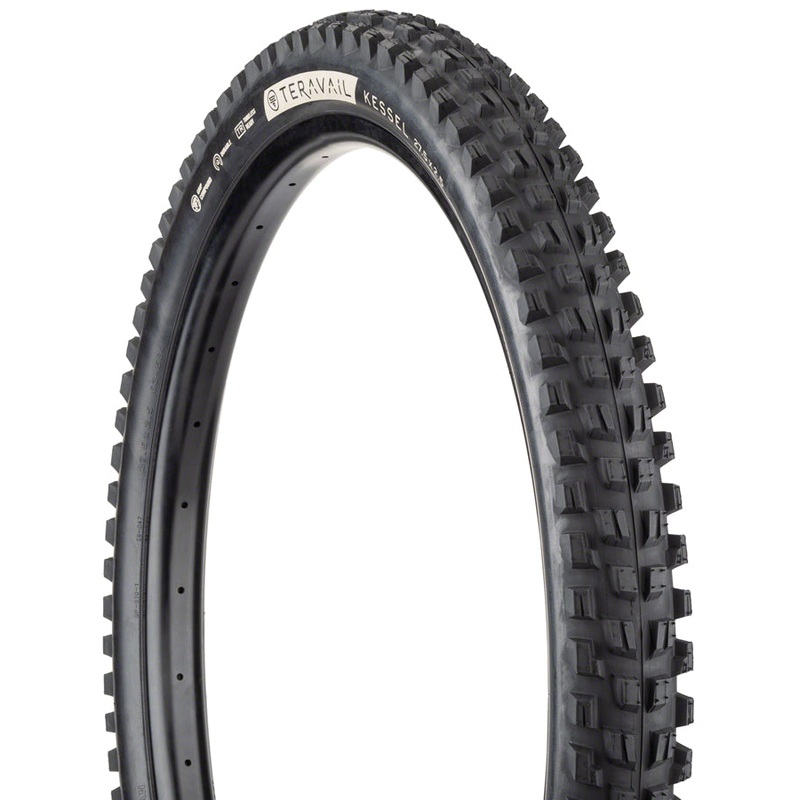 Teravail Kessel Tire – 27.5 x 2.5, Tubeless, Folding, Black, Durable