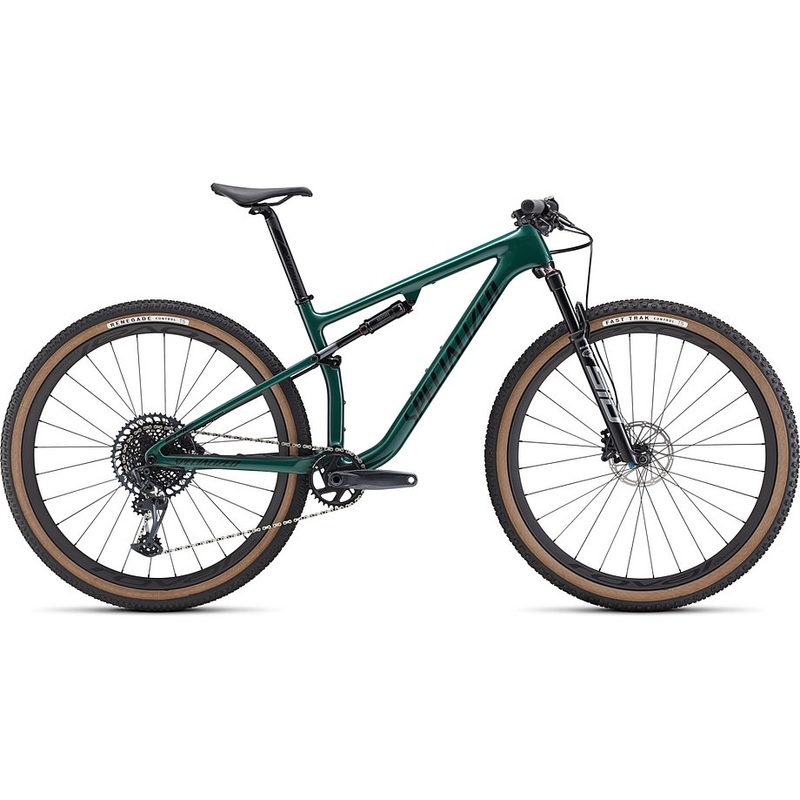 2022 Specialized epic expert bike gloss pine / chameleon eyris tint / tarmac black l