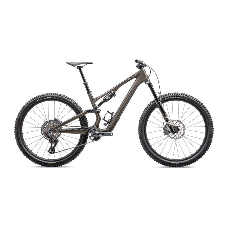 2025 Specialized Stumpjumper 15 Expert 29″ Bike – S3, Gloss Gunmetal / White Mountains