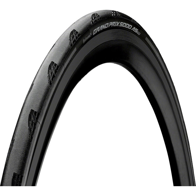 Continental Grand Prix 5000 All Season TR Tire – 700 x 32 Tubeless Folding BLK BLKChili Vectran Breaker LazerGrip