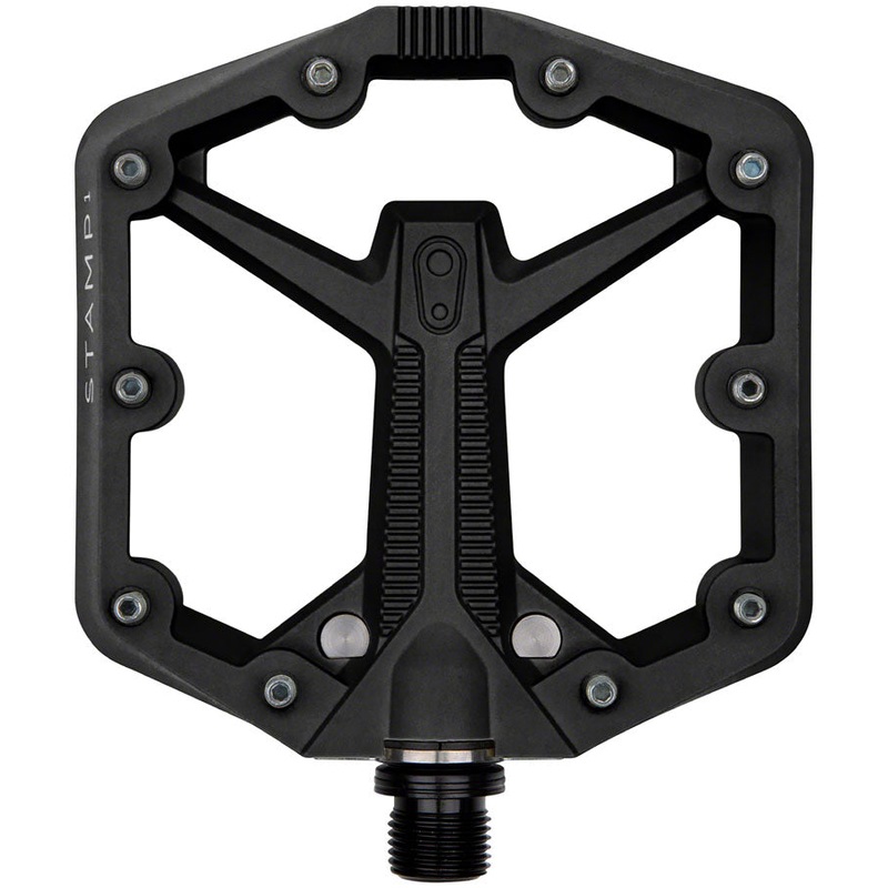 Crankbrothers Stamp 1 Gen 2 Pedals – Platform, Composite, 9/16″, Black, Small