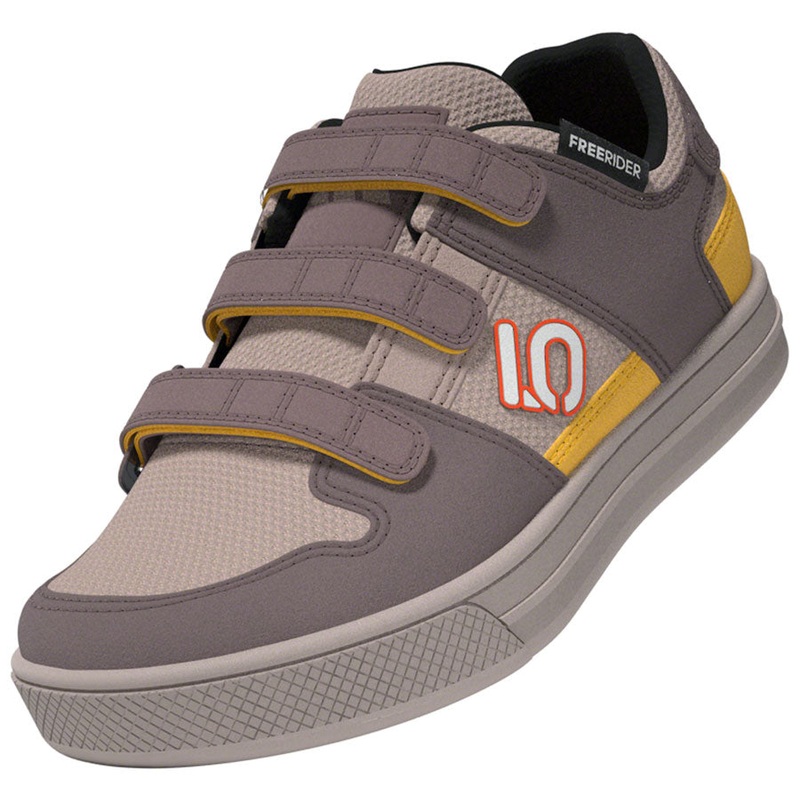 Five Ten Freerider Kids VCS Flat Shoes – Wonder Taupe/Gray One/Solar Gold 12.5