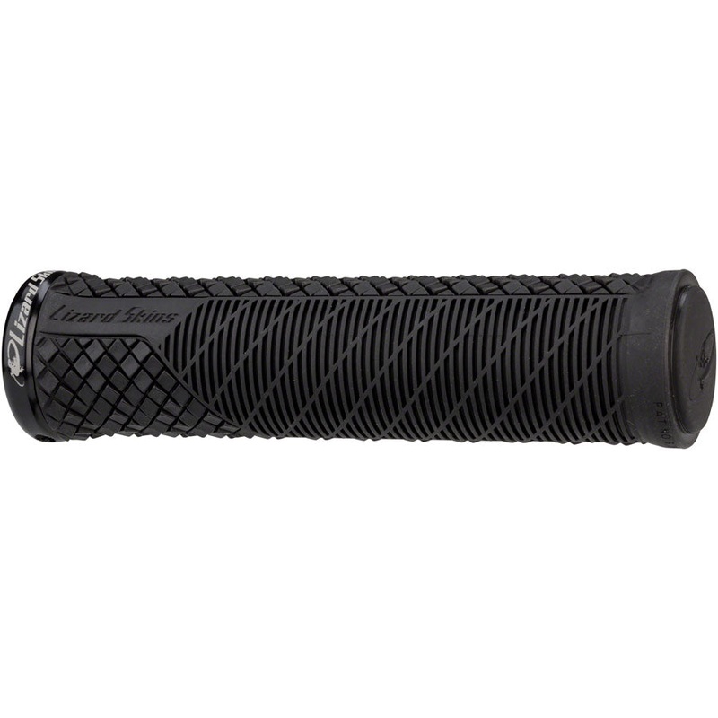 Lizard Skins Charger Evo Grips – Jet Black, Lock-On