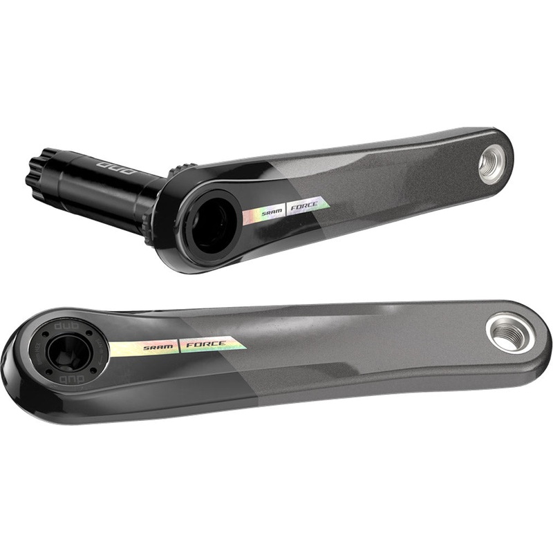 SRAM Force D2 DUB Wide 12 Spd Road Crank Arms – Unicorn Gray-Laser Foil