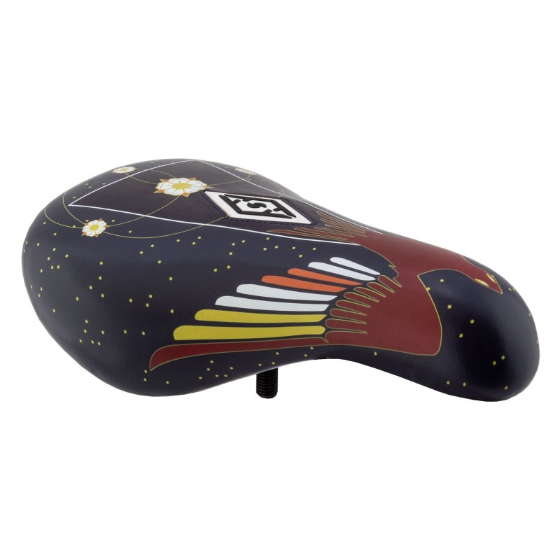 Alienation Mystic Padded Pivotal BMX Seat – Navy Blue