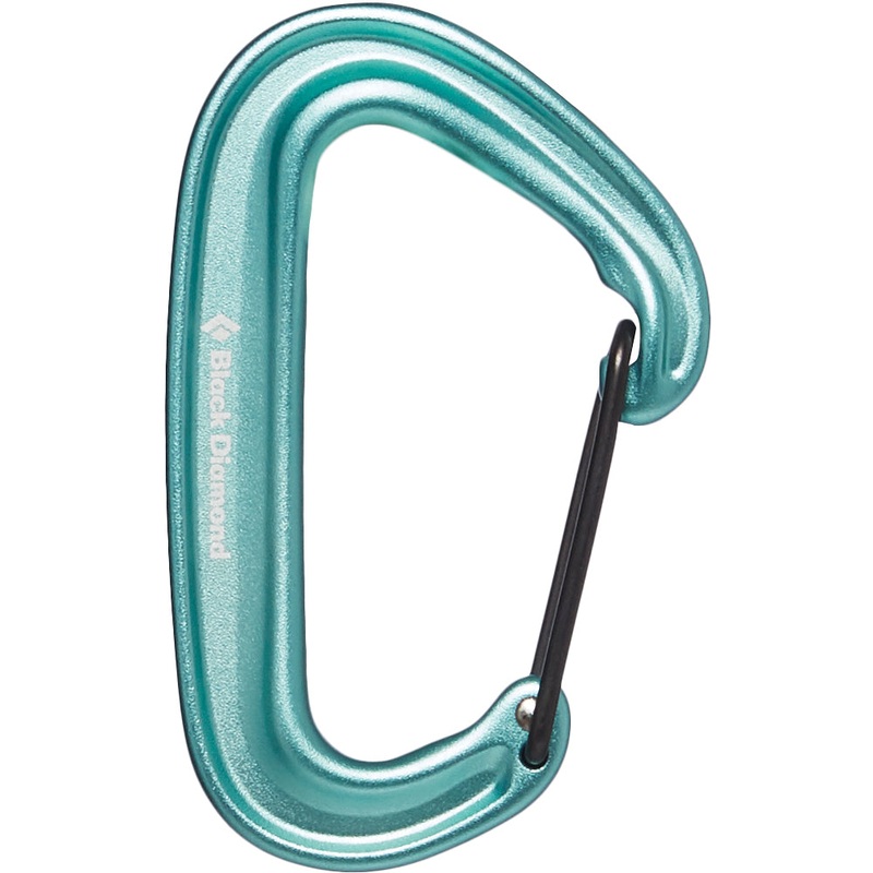 Black Diamond Miniwire Carabiner Collection  Lightweight, Durable, Hot-Forged Alloy Climbing Gear for Fast & Efficient Climbing, Multiple Colors